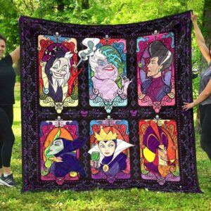 Disney Villains ( Premium Quilt )  Quilt